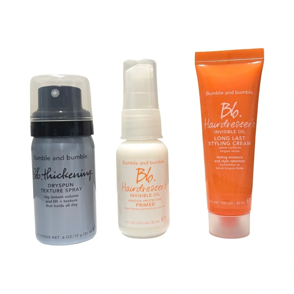 Bundle of 3 bumble & bumble hair minis